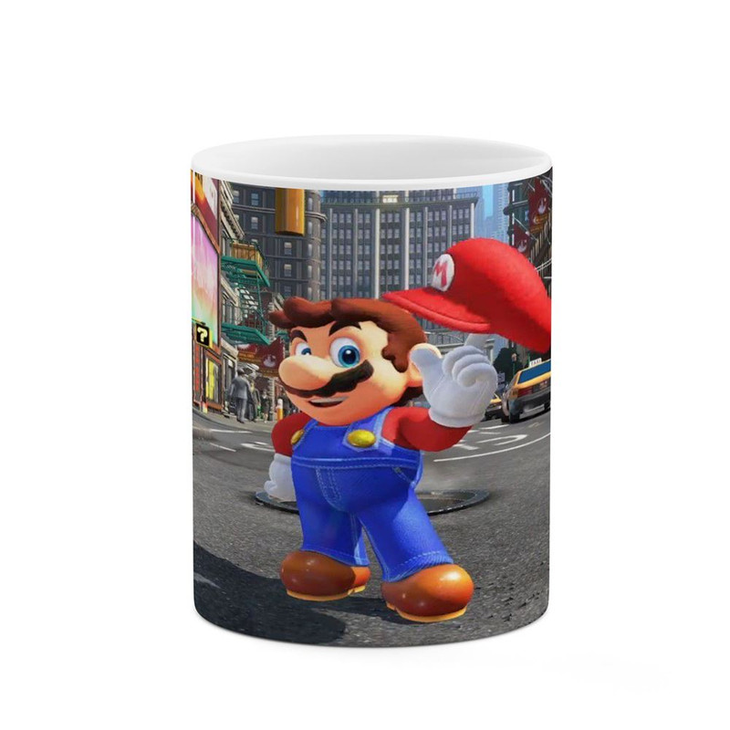 ماگ ( جعبه کادویی رایگان) ( جعبه کادویی رایگان) چیتوکالا مدل بازی سوپر ماریو Super Mario Odyssey کد mgh30603