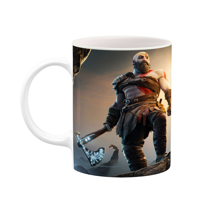 ماگ ( جعبه کادویی رایگان) ( جعبه کادویی رایگان) چیتوکالا طرح گاد آف وار God Of War مدل mgh40422
