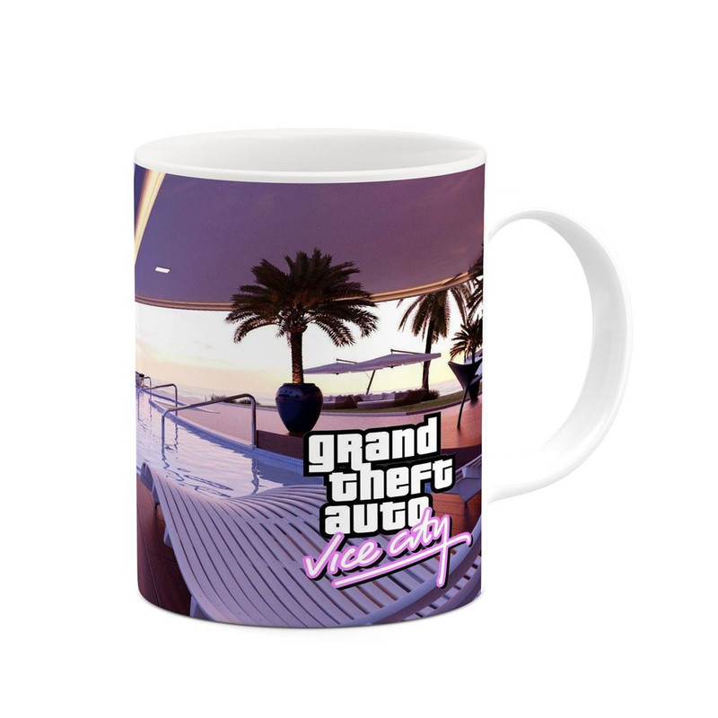 ماگ ( جعبه کادویی رایگان) ( جعبه کادویی رایگان) چیتوکالا مدل بازی Grand Theft Autoː Vice City GTA کد mgh28856