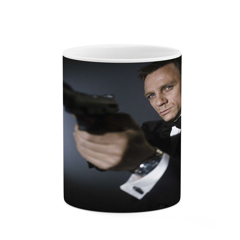 ماگ ( جعبه کادویی رایگان) ( جعبه کادویی رایگان) چیتوکالا طرح دنیل کریگ Daniel Craig مدل mgh25739
