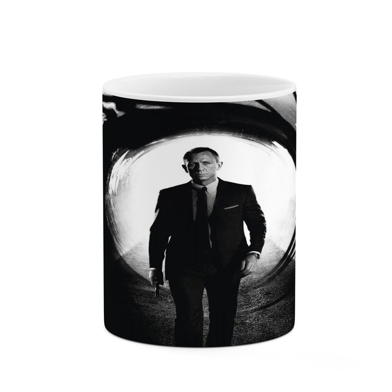 ماگ ( جعبه کادویی رایگان) ( جعبه کادویی رایگان) چیتوکالا طرح دنیل کریگ Daniel Craig مدل mgh25765