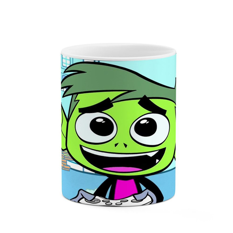 ماگ ( جعبه کادویی رایگان) ( جعبه کادویی رایگان) چیتوکالا مدل Beast Boy کد mgh38004