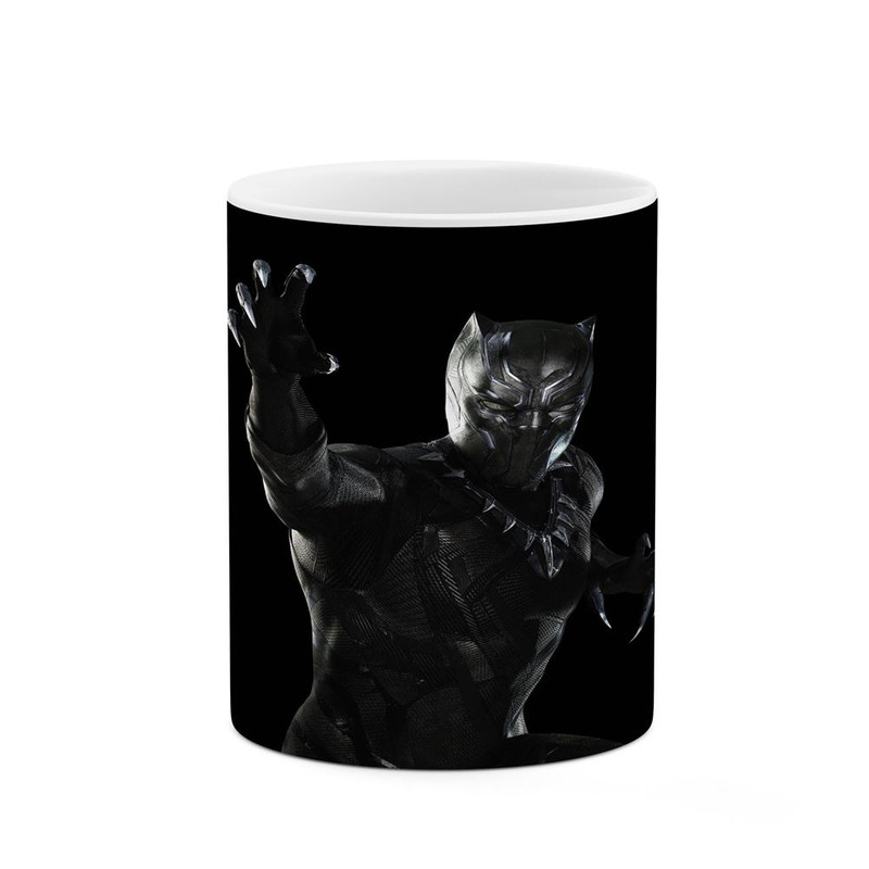 ماگ ( جعبه کادویی رایگان) ( جعبه کادویی رایگان) چیتوکالا مدل بلک پنتر Black Panther Marvel کد mgh38057