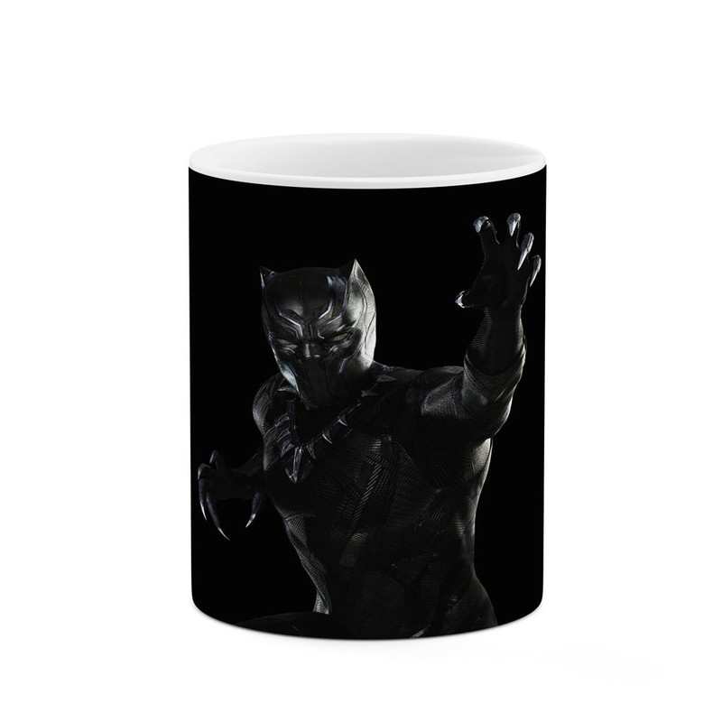 ماگ ( جعبه کادویی رایگان) ( جعبه کادویی رایگان) چیتوکالا مدل بلک پنتر Black Panther Marvel کد mgh38066