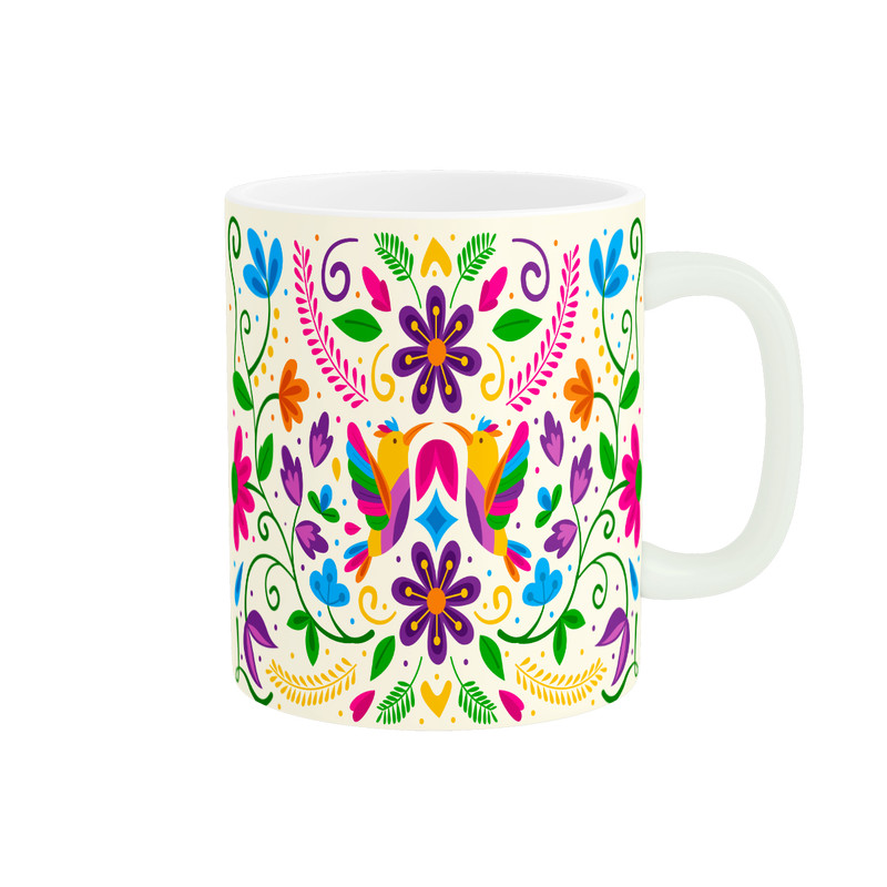ماگ ( جعبه کادویی رایگان) ( جعبه کادویی رایگان) طرح پرندگان کد 916