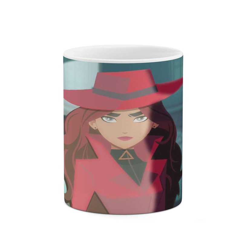 ماگ ( جعبه کادویی رایگان) ( جعبه کادویی رایگان) چیتوکالا مدل کارتون Carmen Sandiego کد mgh22370