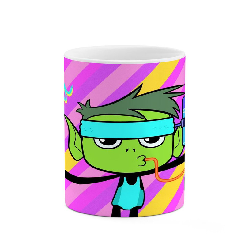 ماگ ( جعبه کادویی رایگان) ( جعبه کادویی رایگان) چیتوکالا مدل Beast Boy کد mgh37997