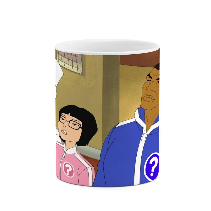 ماگ ( جعبه کادویی رایگان) ( جعبه کادویی رایگان) چیتوکالا مدل کارتون Mike Tyson Mysteries کد mgh22746