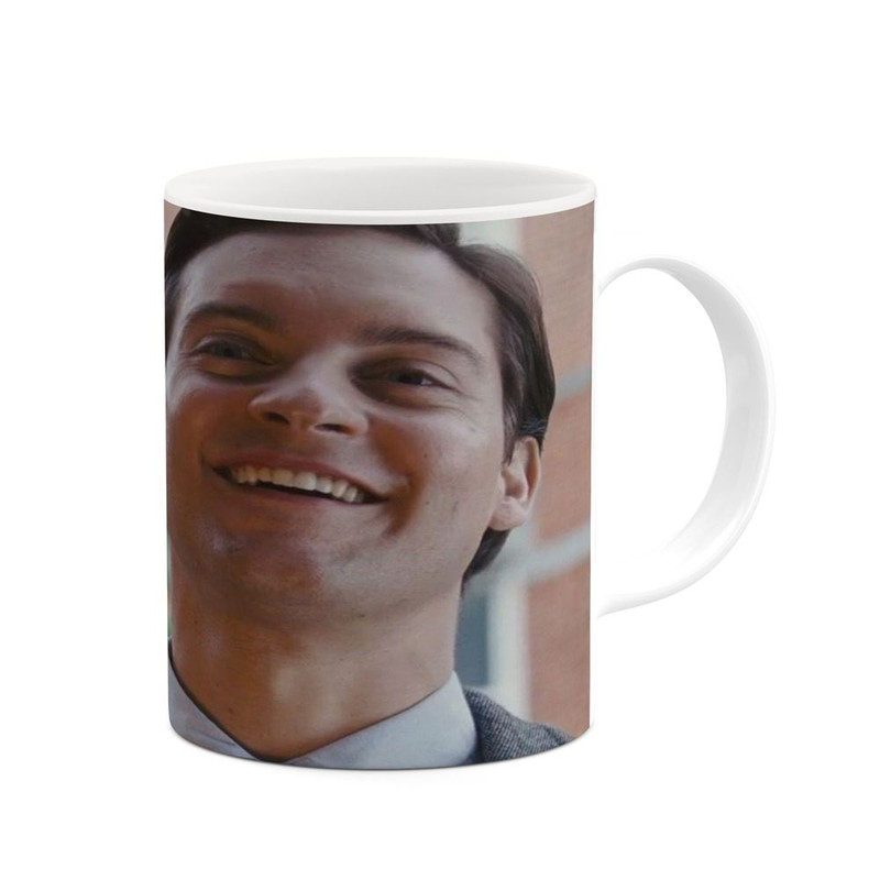 ماگ ( جعبه کادویی رایگان) ( جعبه کادویی رایگان) چیتوکالا طرح Tobey Maguire مدل mgh27288