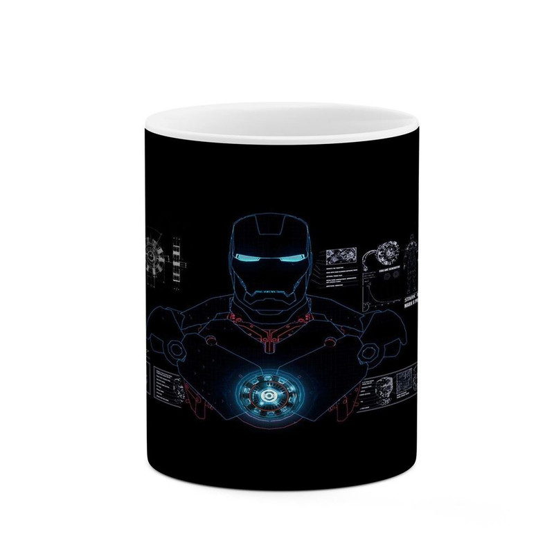 ماگ ( جعبه کادویی رایگان) ( جعبه کادویی رایگان) چیتوکالا مدل مرد آهنی Iron Man کد mgh39132