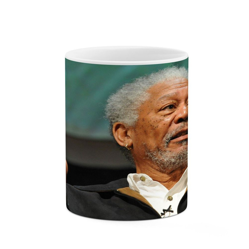 ماگ ( جعبه کادویی رایگان) ( جعبه کادویی رایگان) چیتوکالا طرح مورگان فریمن Morgan Freeman مدل mgh26982