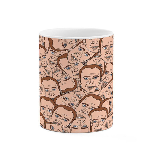 ماگ ( جعبه کادویی رایگان) ( جعبه کادویی رایگان) چیتوکالا طرح نیکولاس کیج Nicolas Cage مدل mgh27028