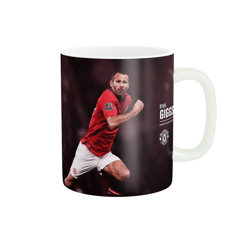 ماگ ( جعبه کادویی رایگان) ( جعبه کادویی رایگان) زیگورات مدل رایان گیگز Ryan Giggs کد 1265