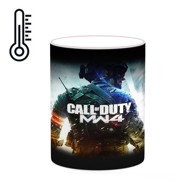 ماگ ( جعبه کادویی رایگان) ( جعبه کادویی رایگان) حرارتی چیتوکالا مدل بازی Call Of Duty 4ː Modern Warfare کد mgh27827