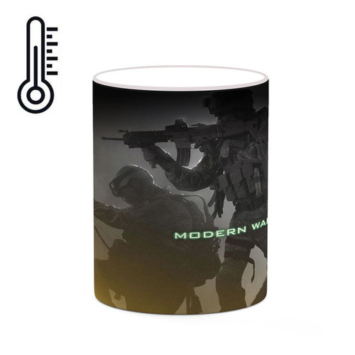 ماگ ( جعبه کادویی رایگان) ( جعبه کادویی رایگان) حرارتی چیتوکالا مدل بازی Call Of Dutyː Modern Warfare 2 کد mgh27861