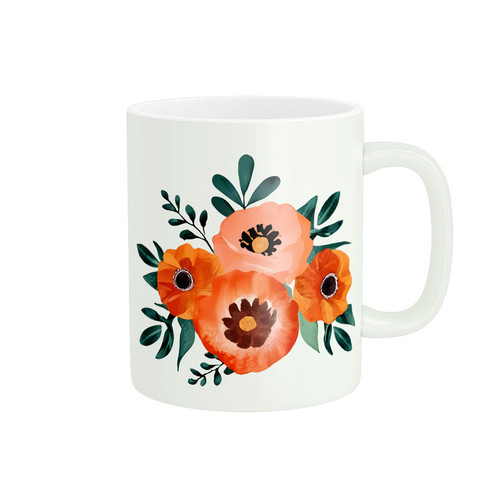 ماگ ( جعبه کادویی رایگان) ( جعبه کادویی رایگان) طرح گل کد 474