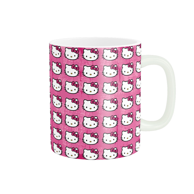 ماگ ( جعبه کادویی رایگان) ( جعبه کادویی رایگان) مدل گربه هلوکیتی Hellokitty کد MG86