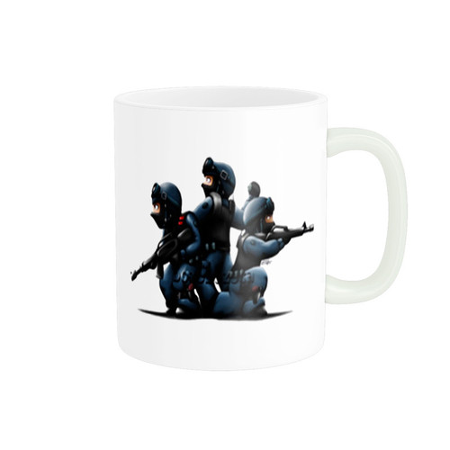 ماگ ( جعبه کادویی رایگان) ( جعبه کادویی رایگان) استلار طرح گیم کانتر استریک Counter Strike کد 0497