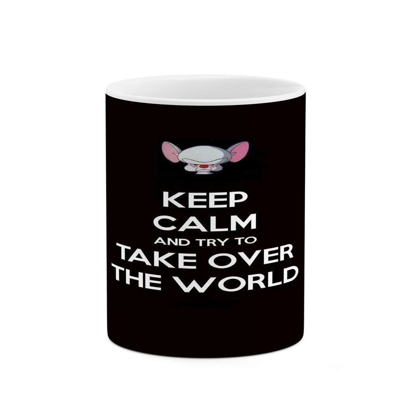 ماگ ( جعبه کادویی رایگان) ( جعبه کادویی رایگان) چیتوکالا مدل کارتون Pinky And The Brain کد mgh22937