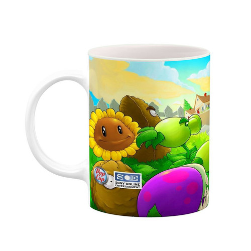 ماگ ( جعبه کادویی رایگان) ( جعبه کادویی رایگان) چیتوکالا مدل بازی Plants Vs Zombies کد mgh29859