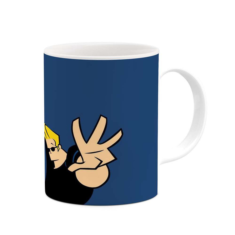 ماگ ( جعبه کادویی رایگان) ( جعبه کادویی رایگان) چیتوکالا مدل کارتون Johnny Bravo کد mgh22696