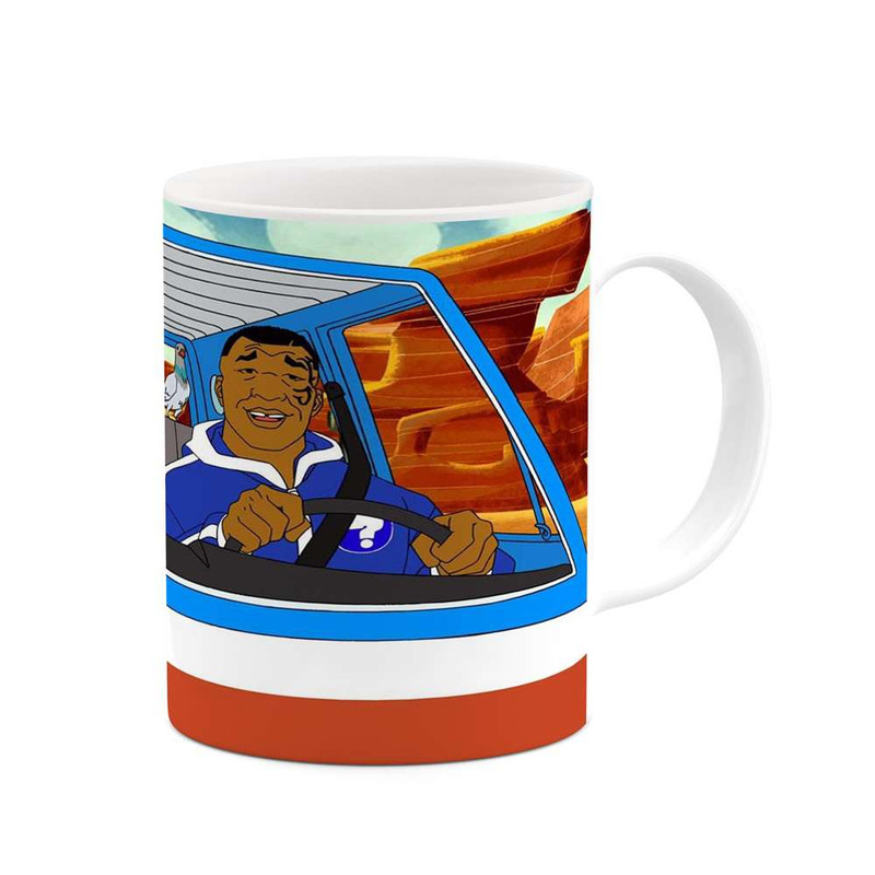 ماگ ( جعبه کادویی رایگان) ( جعبه کادویی رایگان) چیتوکالا مدل کارتون Mike Tyson Mysteries کد mgh22735