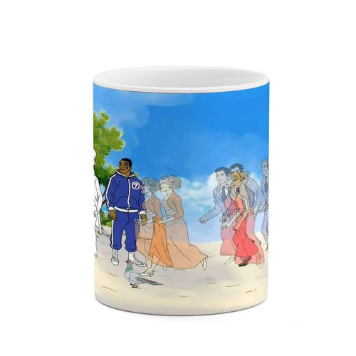 ماگ ( جعبه کادویی رایگان) ( جعبه کادویی رایگان) چیتوکالا مدل کارتون Mike Tyson Mysteries کد mgh22758