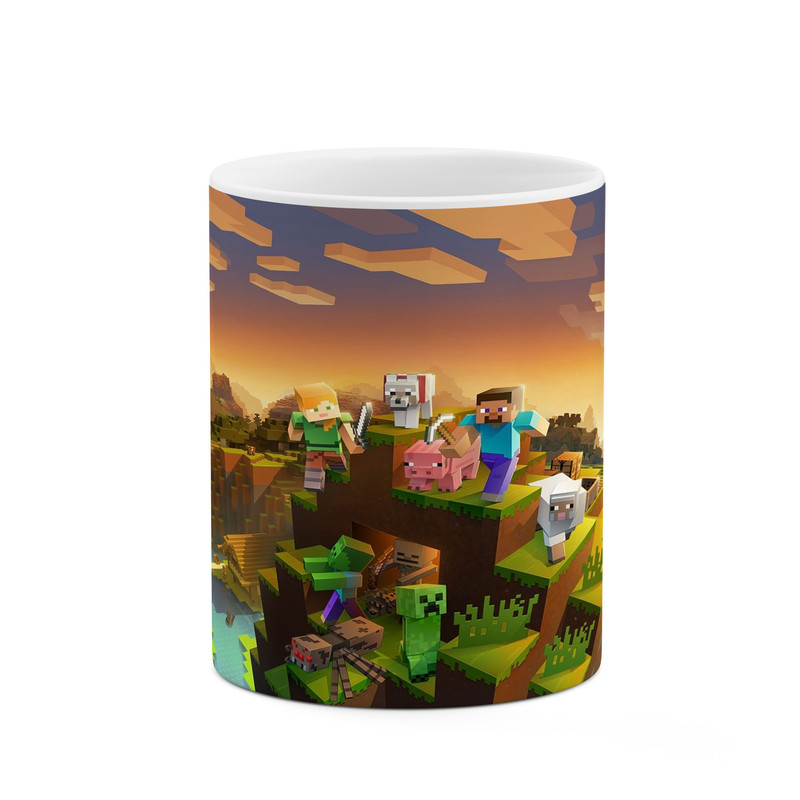 ماگ ( جعبه کادویی رایگان) ( جعبه کادویی رایگان) چیتوکالا طرح ماینکرافت minecraft مدل mgh41562