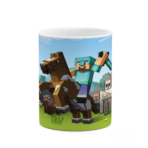 ماگ ( جعبه کادویی رایگان) ( جعبه کادویی رایگان) چیتوکالا طرح ماینکرافت minecraft مدل mgh41264