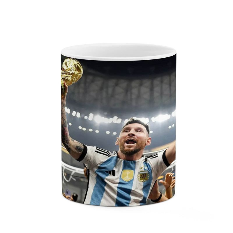 ماگ ( جعبه کادویی رایگان) ( جعبه کادویی رایگان) چیتوکالا طرح Leo Messi لئو مسی مدل mgh42394