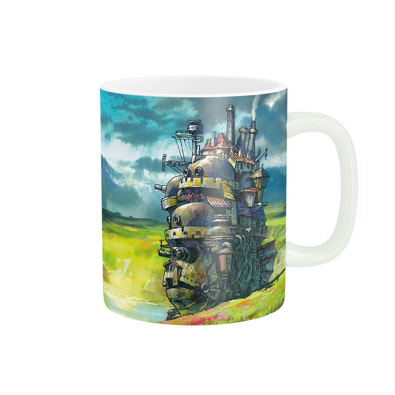 ماگ ( جعبه کادویی رایگان) ( جعبه کادویی رایگان) طرح انیمه مدل Howl's Moving Castle کد 1