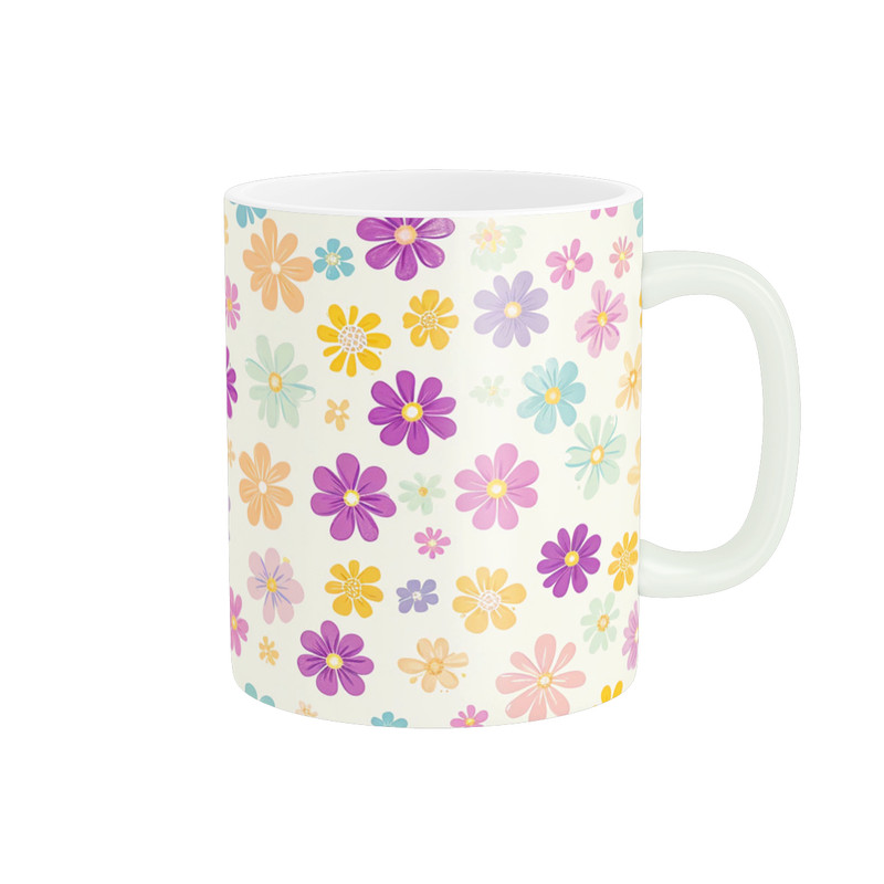 ماگ ( جعبه کادویی رایگان) ( جعبه کادویی رایگان) پاد آفرین طرح گل کد 3230