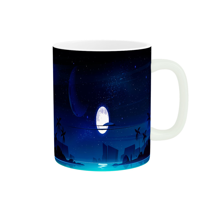 ماگ ( جعبه کادویی رایگان) ( جعبه کادویی رایگان) طرح شب کد 705