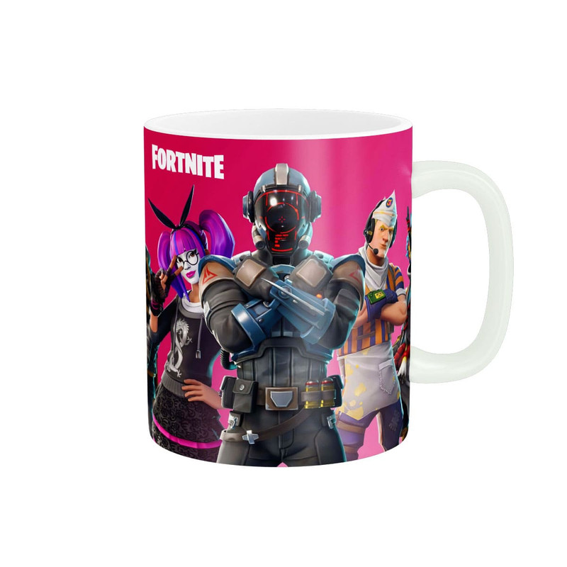 ماگ ( جعبه کادویی رایگان) ( جعبه کادویی رایگان) طرح بازی فورتنایت Fortnite کد Fortnite-13