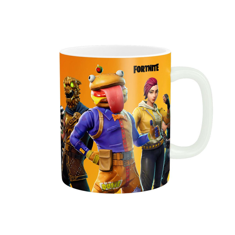 ماگ ( جعبه کادویی رایگان) ( جعبه کادویی رایگان) طرح بازی فورتنایت Fortnite کد Fortnite-16