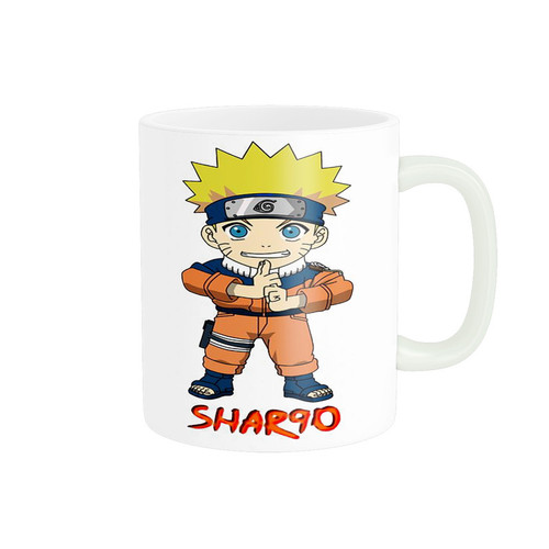 ماگ ( جعبه کادویی رایگان) ( جعبه کادویی رایگان) پادآفرین طرح انیمه ناروتو شیپودن Naruto Shippuden کد 1006