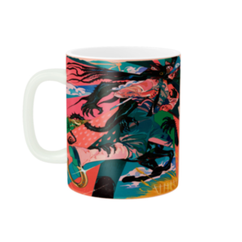ماگ ( جعبه کادویی رایگان) ( جعبه کادویی رایگان) مدل فانتزی کد 628