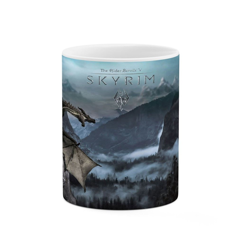 ماگ ( جعبه کادویی رایگان) ( جعبه کادویی رایگان) چیتوکالا مدل بازی The Elder Scrolls Vː Skyrim کد mgh30805