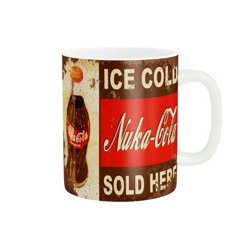 ماگ ( جعبه کادویی رایگان) ( جعبه کادویی رایگان) مدل فال اوت نوکا کولا Fallout Nuka Cola کد MG142