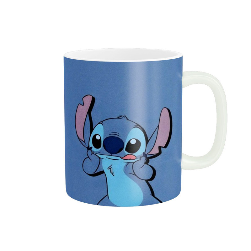 ماگ ( جعبه کادویی رایگان) ( جعبه کادویی رایگان) پادآفرین مدل کارتون استیچ کد 154