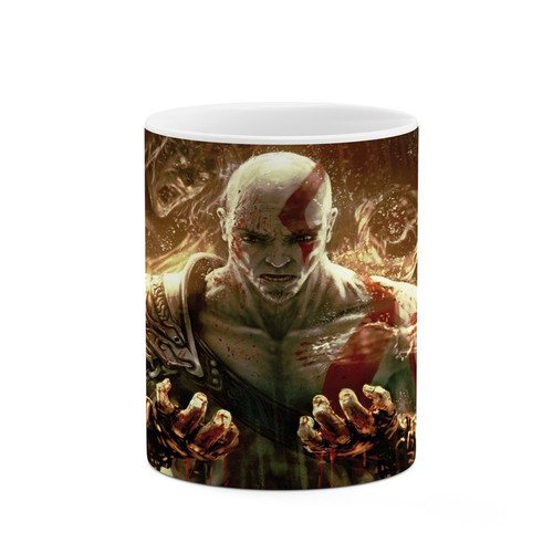 ماگ ( جعبه کادویی رایگان) ( جعبه کادویی رایگان) چیتوکالا طرح گاد آف وار God Of War مدل mgh40802