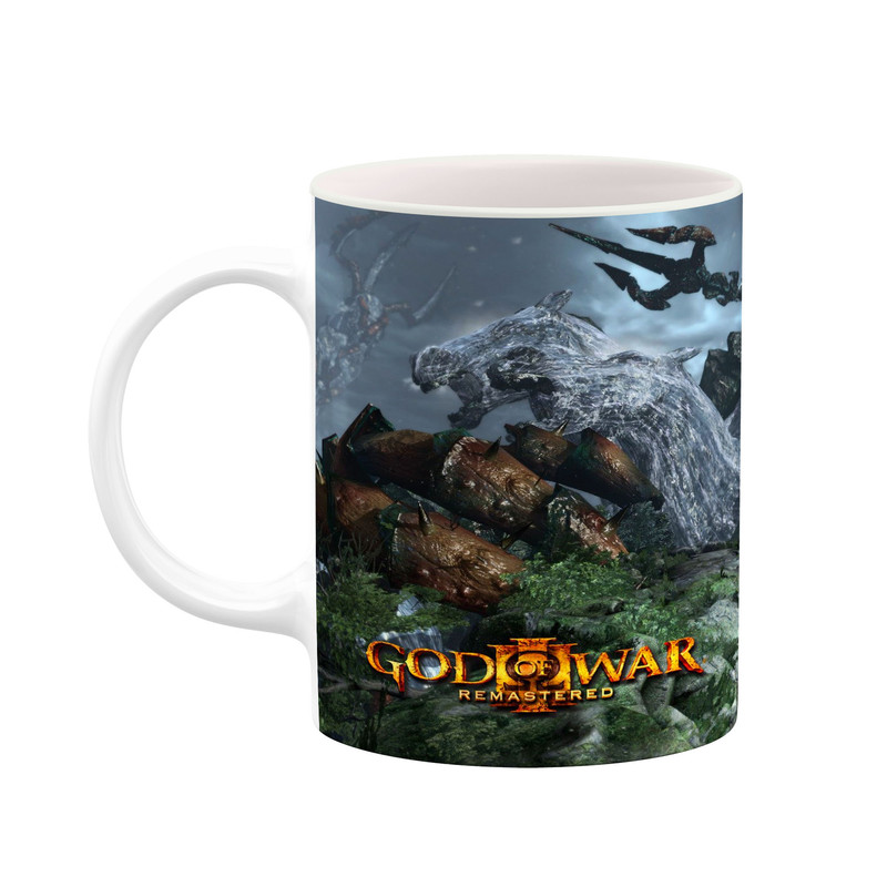 ماگ ( جعبه کادویی رایگان) ( جعبه کادویی رایگان) چیتوکالا طرح گاد آف وار God Of War مدل mgh40921