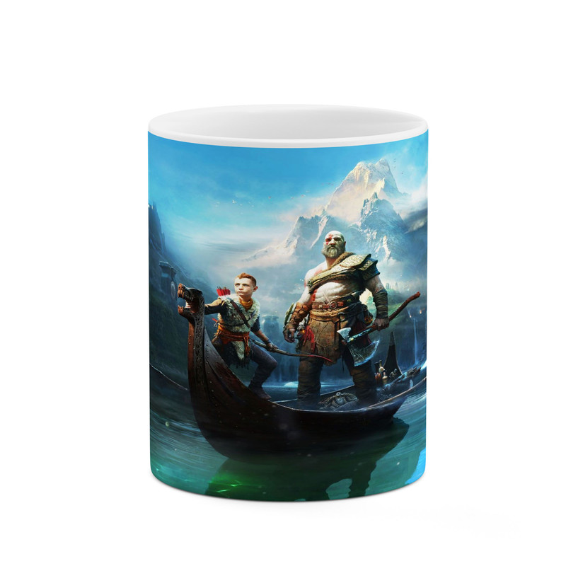ماگ ( جعبه کادویی رایگان) ( جعبه کادویی رایگان) چیتوکالا طرح گاد آف وار God Of War مدل mgh40961
