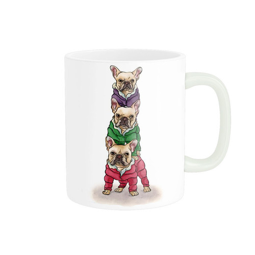 ماگ ( جعبه کادویی رایگان) ( جعبه کادویی رایگان) پادآفرین مدل سگ کد 575