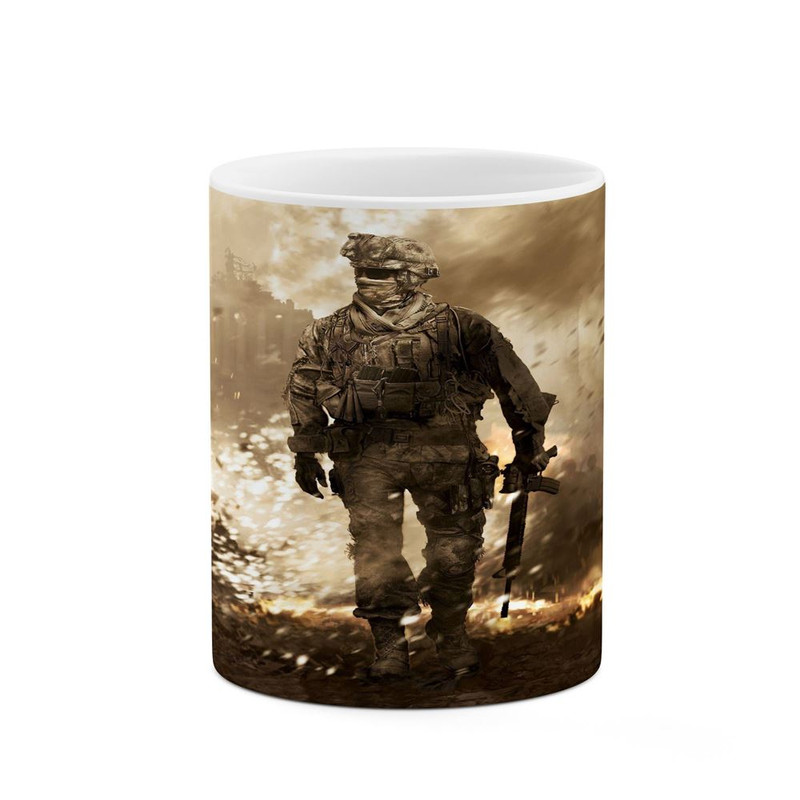 ماگ ( جعبه کادویی رایگان) ( جعبه کادویی رایگان) چیتوکالا مدل بازی Call Of Duty 4ː Modern Warfare کد mgh27804