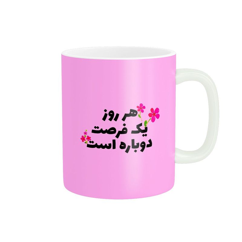 ماگ ( جعبه کادویی رایگان) ( جعبه کادویی رایگان) طرح انگیزشی مدل گل کد 678
