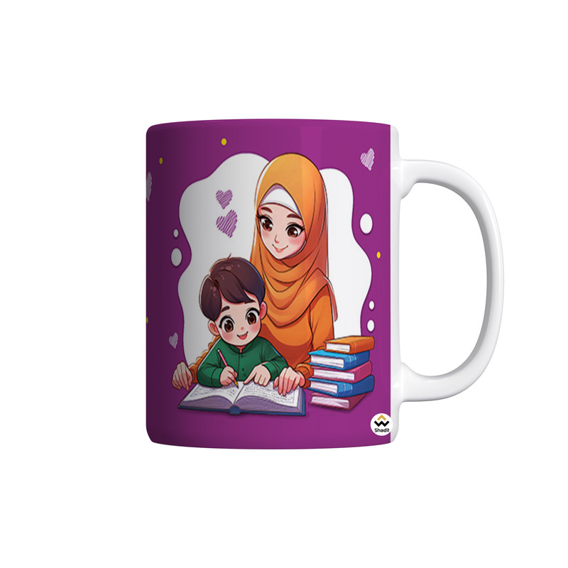 ماگ ( جعبه کادویی رایگان) ( جعبه کادویی رایگان) شادیت طرح مادرم تو نهایت عشقی روزت مبارک کد 01