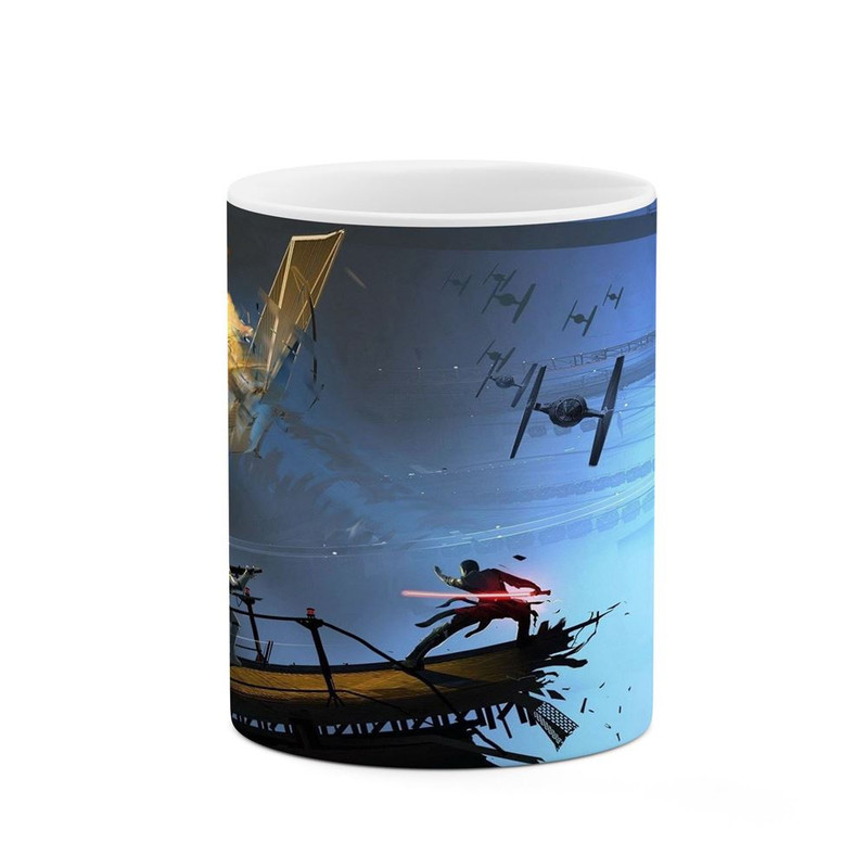 ماگ ( جعبه کادویی رایگان) ( جعبه کادویی رایگان) چیتوکالا مدل بازی جنگ ستارگان Star Warsː TIE Fighter کد mgh30369