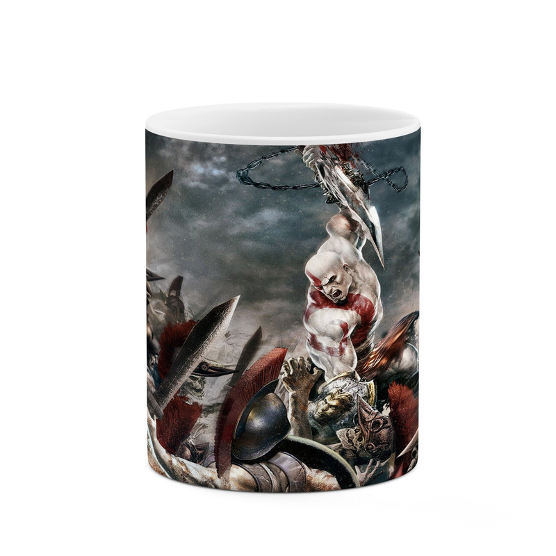ماگ ( جعبه کادویی رایگان) ( جعبه کادویی رایگان) چیتوکالا طرح گاد آف وار God Of War مدل mgh40796