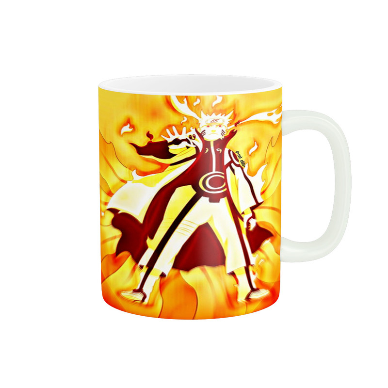 ماگ ( جعبه کادویی رایگان) ( جعبه کادویی رایگان) پادآفرین طرح انیمه ناروتو شیپودن Naruto Shippuden کد 0865
